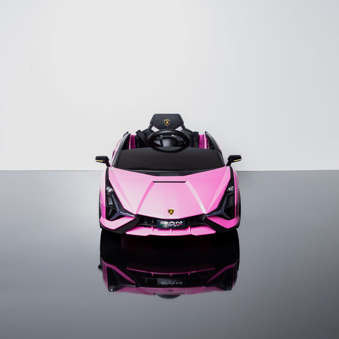 Lamborghini - Voiture enfant électrique Lamborghini Sian rose